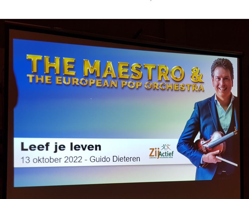 13 Oktober 2022 Presentatie Maestro Guido Dieteren Voor Bestuurders